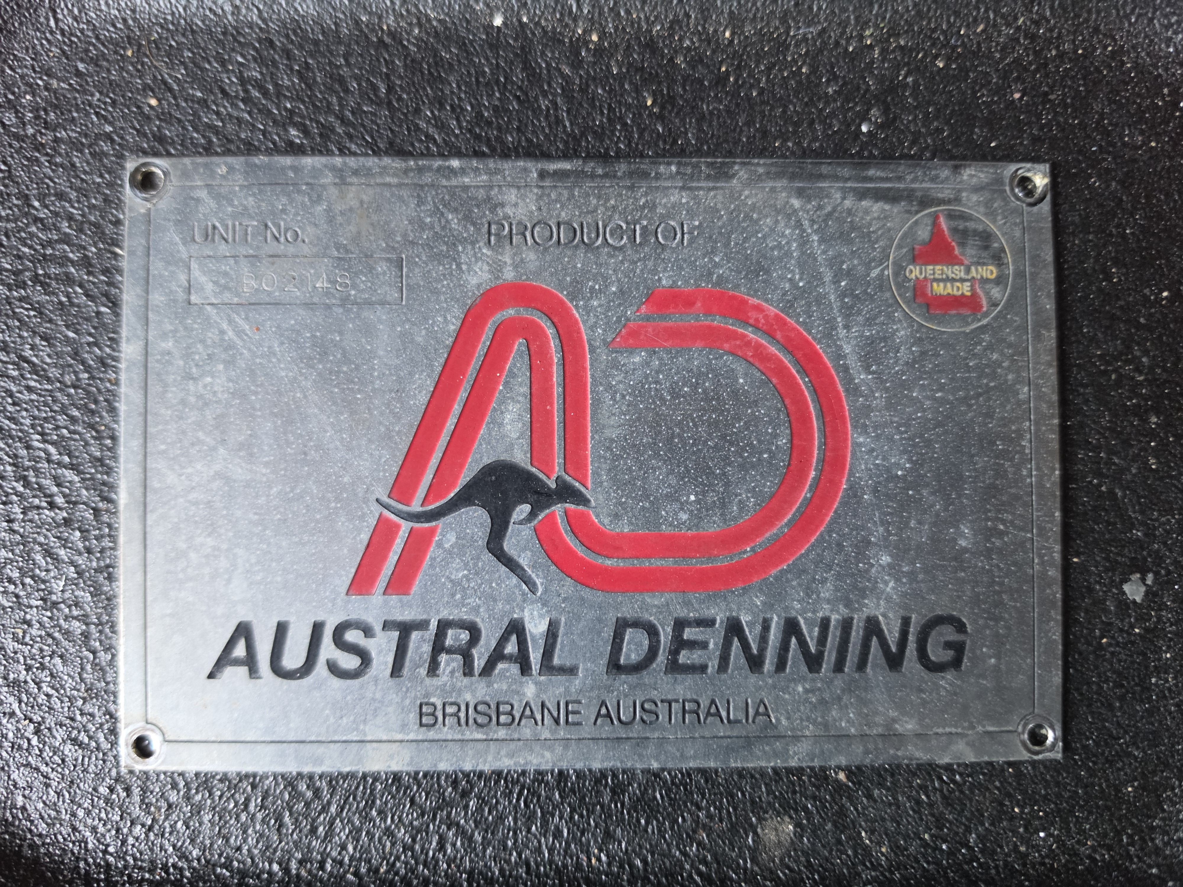 Austral Denning Plate
